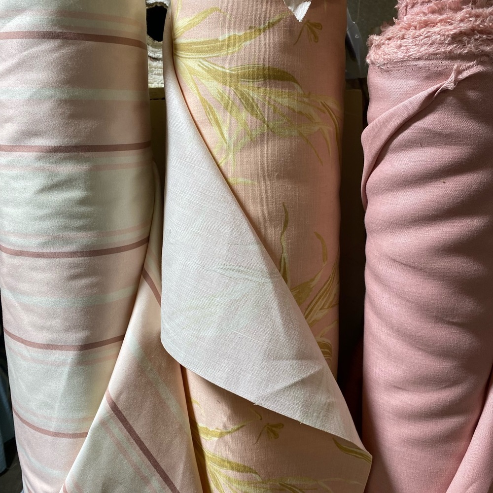 Ralph Lauren Alexa Ticking Stripe Pink Cream - Picture 9 of 13